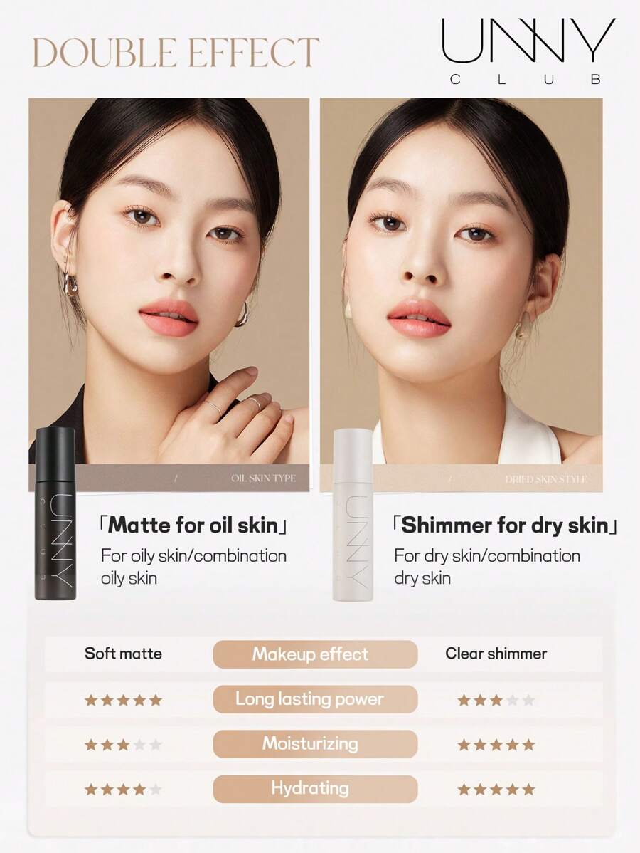 100ml Long-Lasting Setting Spray, Suitable For Oily Skin, Matte & Dewy Finish, Non-Greasy, Makeup Setting Spray, Oil-Free Formula, Non-Drying, Waterproof & Sweat-Resistant