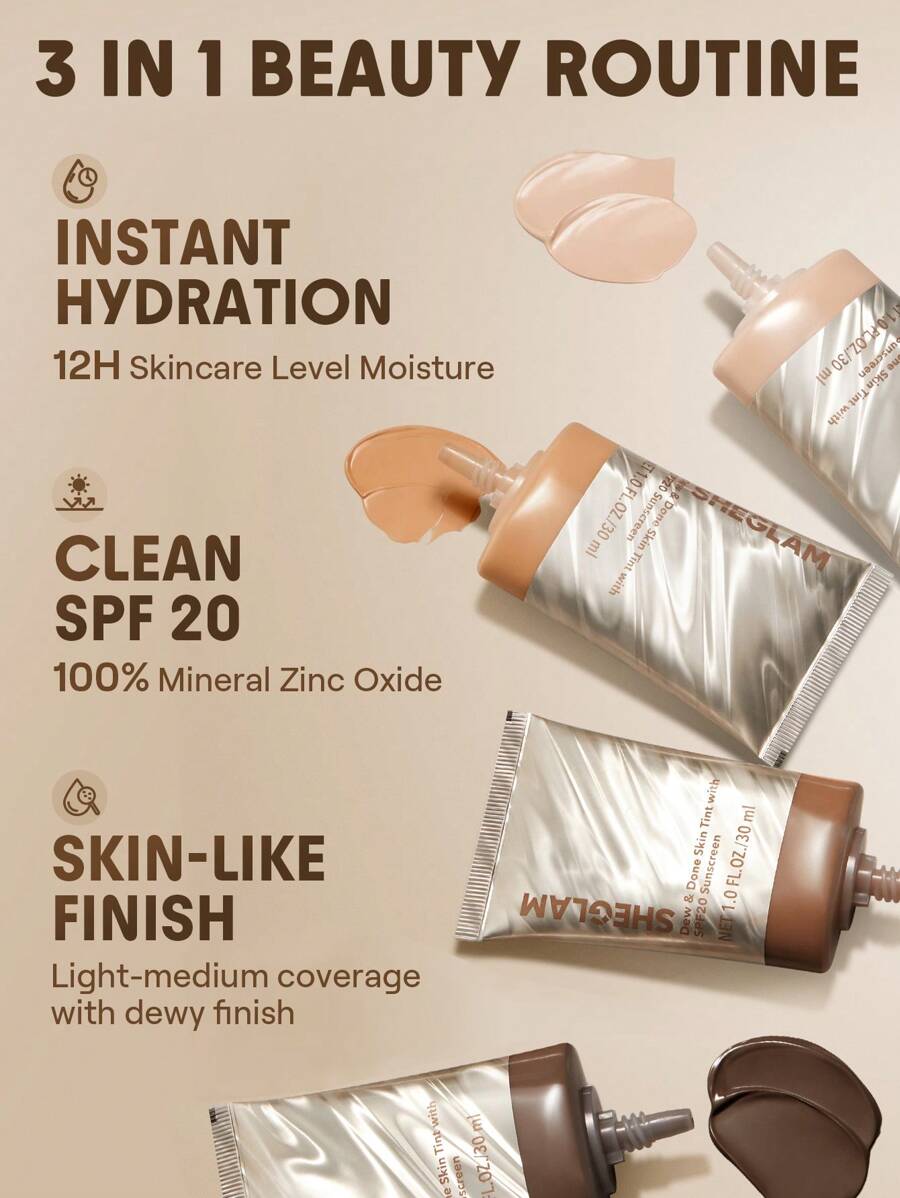 Dew & Done Skin Tint With SPF20 - Chantilly
